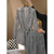 Color: Gray, Size: M - Womens Stylish Two-piece Set Featuring A Top And Wide-leg Pants Q119-CJYD275465801AZ