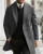 Color: Blue, Size: 5XL - Classic Man Trench Coat Customized Notched Lapel Full Man Terno Double Bre F640-12000043649326518