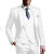 Color: Mint, Size: XS?€old?‰, Ships From: CHINA - White Men Wedding Suits Groom Wear Peak Lapel Wed F640-12000028725280038