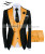 Color: MULTI, Size: L - ( Jacket + Vest + Pants )Suits for Mens 2024 Casual Business Suit High-end  F640-12000030181847463