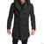 Color: Black, Size: 3XL - Hooded woolen coat Q119-CJNSWTXZ01311-Black-3XL