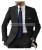 Color: Dark Grey, Size: XXL - Men's 2-Piece Linen Suit Casual Slim Fit Vintage Suits Groomsmen Tuxe F640-12000030839552107