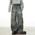 Color: Denim Blue Pant, Size: L - Multi-pocket Zipper Do The Old Cowboy Jacket Vintage Straight Jea Q119-CJXZ203323906FU