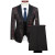 Color: Red, Size: XL - Green Men's Suit 3-Piece, Wedding Party Dress Jacket with Vest & Trousers, A F640-12000050857885227