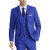 Color: army green, Size: XL - Formal Suit for Men Slim 3 Pieces Blazer Vest and Pant Set Notched La F640-12000043367417889