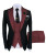 Color: Beige, Size: S - New Costume Homme Popular Clothing Luxury Party Stage Men's Suit Groomsmen  F640-12000024373351042