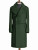 Color: green, Size: M - Windbreak Men's Jacket Wool Long Coat Lapel Double Breasted Men's Trench Co F640-12000025591468745