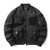 Color: Black, Size: 4XL - Retro Baseball-style Multi-pocket Work Jacket Q119-CJXZ275277306FU