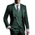 Color: army green, Size: XXXL, Ships From: CHINA - White Men Wedding Suits Groom Wear Peak Lapel We F640-12000028725239936
