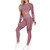 Color: Wine red set, Size: M - Yoga Crop Top Seamless Yoga sets Q119-CJNSSYTZ00914-Wine red set-M