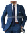 Color: army green, Size: 5XL - Men's 2-Piece Linen Suit Casual Slim Fit Vintage Suits Groomsmen Tux F640-12000030839552090