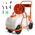 Battery Powered Lawn Sprayer on Wheel, 0-90 PSI Adjustable Pressure, 15 Gallon Tank, Cart Sprayer w E415-TCPPPE1560L39A38EV5