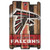 Atlanta Falcons Sign 11x17 Wood Fence Style Z157-3208511211