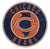 Chicago Bears Sign Wood 12 Inch Round State Design Z157-7846020209