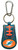 Miami Dolphins Keychain Team Color Football CO Z157-4421406626