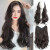 Color: P4/27 - AOSI Part Synthetic Clip In Hair Extension Long Thick Curly Natural Blonde Flase Hai F640-12000037754101048