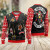 Color: SKY BLUE, Size: XL - Funny Santa Claus Graphic Ugly Christmas Sweater 2026 Men Fashion Autum F640-12000051639333201