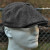 Color: GRAY, Hat Size: One Size - Men herringbone style berets retro woolen top felt hat fashion wi F640-12000033722116260