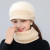 Color: Yellow - New Women Winter Hat Keep Warm Cap Add Fur Lined Hat & Scarf Warm Set Fashion Hat F F640-12000051193107989
