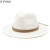Color: Dark Grey, Size: M - Big Size 60CM New Straw Hat 7cm Brim Summer Cooling Beach Sun Hat Outdo F640-12000031361900228
