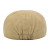Color: Beige, Hat Size: One Size - VOBOOM 100% Man's Beret Cotton Gatsby Hat Ivy Cap Irish Hunting  F640-12000051352128087
