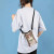 Color: Blue, Size: Extra Large - Alphonse Mucha Crossbody BagPrint Phone Wallet with Adjustable Sho F640-12000049148597731