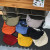 Color: Blue - Trendy Women's Soft Cloth Shoulder Bag Solid Color Student Casual Style Big Handbags  F640-12000048335158139