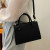 Color: black - PU Leather Casual Crossbody Bags for Women Ladies Luxury Designer Tote Handbag Femal F640-12000044094213255