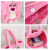 Color: Beige, Size: Extra Large - Disney 2024 New Cartoon Plush Doll Shoulder Bag Sweet and Cute St F640-12000041871586223