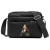 Color: black - New Fashion Multi-layer Travel Leisure Simple Storage Bag Black Gold Letter Series P F640-12000038175142847