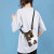Color: Beige, Size: Extra Large - Cow Graffiti Crossbody PhoneBag Adjustable Detachable Strap Desig F640-12000049117518084