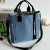 Color: Blue - New Casual Tote Large Capacity Shoulder Bag Nylon Waterproof Canvas Handbag Simple Fa F640-12000041450217077