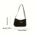 Color: WHITE - Solid Color Bowknot Shoulder Bag, Elegant Small Square Bag, Suitable for Women Handb F640-12000046010948662