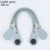 Color: Light Grey, Ships From: CHINA - 2025 Obag PU Woven braided leather Rope Handles strap belt f F640-12000050654750154