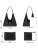 Color: Ivory, Size: L - New Tote bag 100 hand bill of lading shoulder women's bag retro simple larg F640-12000039415017259