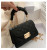 Color: black, Size: Extra Large - Women's Bags Classic Fashion Handbag Small Square Chain Crossbody F640-12000044299182848