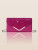 Color: Hot Pink - Glitter Bling,Shiny Elegant And Fashionable Envelope Clutch Bag, Party Wedding Ha F640-12000043773747345