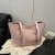 Color: WHITE - 2025 New Large Capacity Women Bag M Check Pattern  Versatile Small Design Shoulder T F640-12000051615158676