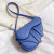 Color: Lake Blue - Women Fashion Mini Handbags Hasp Zipper Messenger Bags Saddle Bag Solid Color Ca F640-12000040108341771