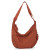Color: Orange - Trendy Women's Soft Cloth Shoulder Bag Solid Color Student Casual Style Big Handbag F640-12000048335158143