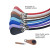 Color: Blue, Ships From: CHINA - 2025 Obag PU Woven braided leather Rope Handles strap belt for O B F640-12000038688379169