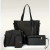 Color: GRAY - 4pcs Elegant Minimalist Women'S Shoulder Bag, Handbag, Crossbody Bag, Women Storage B F640-12000050752083050