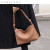 Summer New Women's Solid Color Armpit Tote Handbag Lady Simple Commuting Large Capacity Single Shou F640-3256809327375746