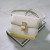 Color: Blue, Size: L - Factory Genuine Leather Ladies Tofu Bag Luxury Design Handbag Purse Small Sh F640-12000033444466282