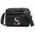 Color: Silver - New Fashion Multi-layer Travel Leisure Simple Storage Bag Black Gold Letter Series  F640-12000038175142865