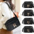 Color: Gold - New Fashion Multi-layer Travel Leisure Simple Storage Bag Black Gold Letter Series Pr F640-12000038175142852
