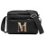 Color: MULTI - New Fashion Multi-layer Travel Leisure Simple Storage Bag Black Gold Letter Series P F640-12000038175142859