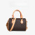 Color: Brown - Vintage Brown PU Leather Boston Bag Women's Lightweight Small Crossbody Bag Luxury D F640-12000051016176090