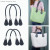 Color: Khaki, Ships From: CHINA - 2025 Obag PU Woven braided leather Rope Handles strap belt for O  F640-12000038688379179