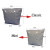 Color: Dark Grey, Size: S, Ships From: CHINA - New 1 PC Canvas Inner O bag Organizer Insert Zipper  F640-12000050687574061